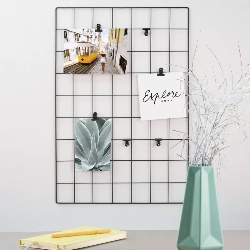 Quadro de memorandos Hama 00069804 preto metal 380x560 mm