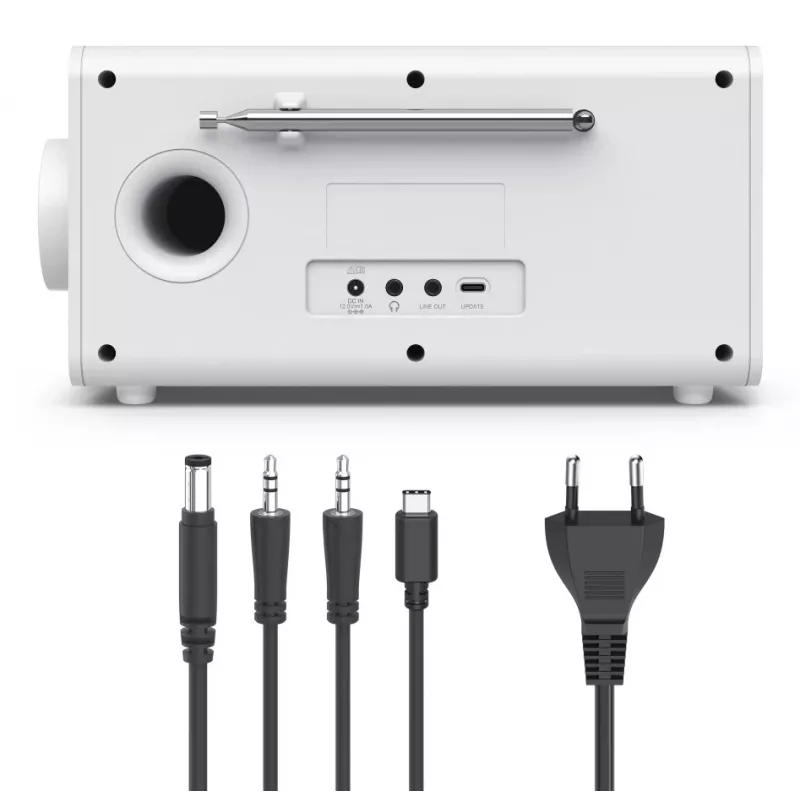 Rádio pessoal Hama DR1001 DAB DAB+ FM sintonizador digital 5 W