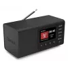 Rádio pessoal Hama DR1001 digital DAB DAB+ FM 5W ecrã TFT