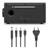 Rádio pessoal Hama DR1001 digital DAB DAB+ FM 5W ecrã TFT