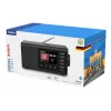 Rádio pessoal Hama DR1001 digital DAB DAB+ FM 5W ecrã TFT