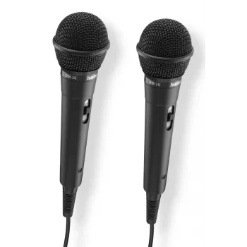 Microfone de karaoke Hama preto