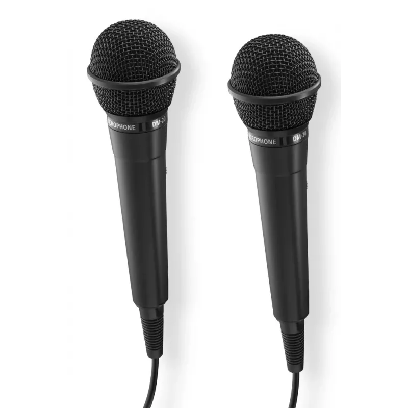 Microfone de karaoke Hama preto