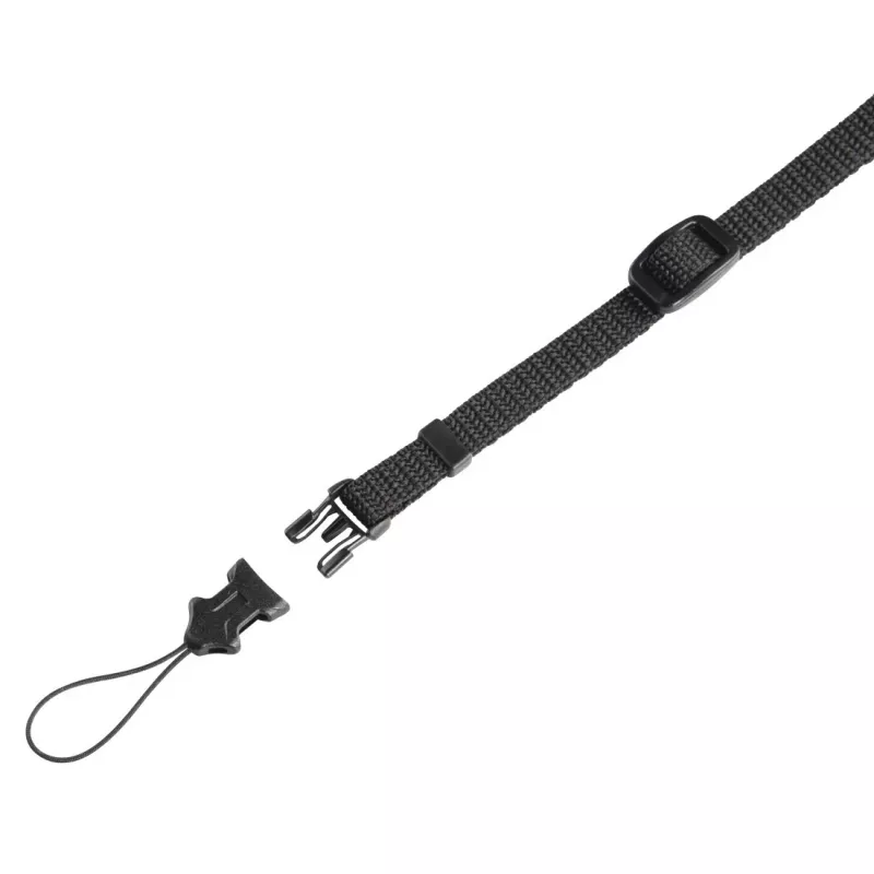 Alça de transporte Hama 00027219 preta nylon 10 mm de largura 1300 mm de comprimento