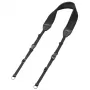 Alça de transporte Hama 00027218 preta nylon 45 mm de largura 1300 mm de comprimento
