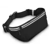 Bolsa de cintura Hama 00019859 lycra preta