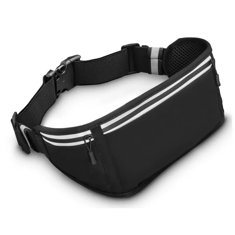 Bolsa de cintura Hama 00019859 lycra preta