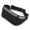 Bolsa de cintura Hama 00019859 lycra preta