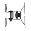 Suporte de parede articulado Manhattan para TV e monitores (inclinável e orientável), para ecrãs de 13 polegadas a 27 polegadas, compatibilidade VESA: todos entre 75x75mm e 100x100mm - verifique as dimensões dos quatro orifícios de fixação na parte traseira do ecrã para garantir que encaixa, suporte individual, máx. 30kg