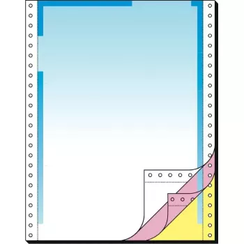 Papel de impressora Sigel 26256 400 folhas azul rosa branco
