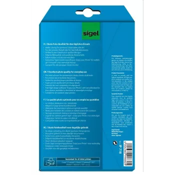 Papel fotográfico brilhante Sigel IP718