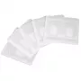 Capas autocolantes “SD” Hama, pack de 5, MMC, SD, 2 cartões, polipropileno (PP), transparente, branco, 75 mm, 70 mm