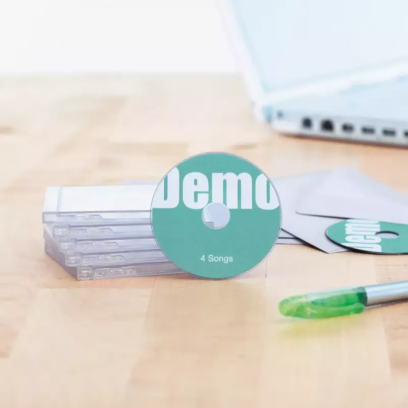 Etiquetas autocolantes HERMA CD Mini A4 Ø 78 mm