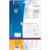 Etiquetas autocolantes HERMA CD Mini A4 Ø 78 mm
