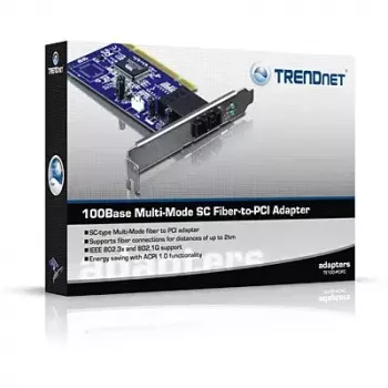Placa PCI de fibra Trendnet TE100-PCIFC 100Base multimodo SC