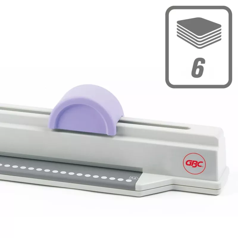 Encadernadora GBC ClickBind ClickMan encadernadora manual, manual, 145 folhas, cinzento, branco