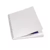 Capas de encadernação GBC LinenWeave 250g/m² A4 branco (100), A4, branco, 100 unid.