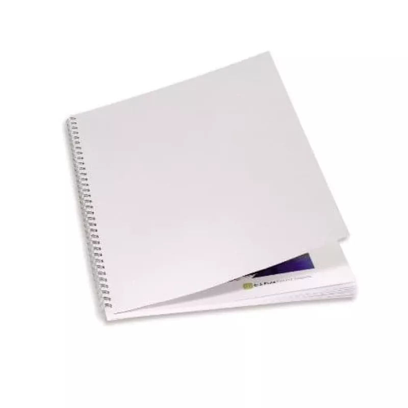 Capas de encadernação GBC LinenWeave 250g/m² A4 branco (100), A4, branco, 100 unid.