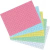 Fichas Herlitz 10901452 verde 100 unid. papel quadriculado 170 g/m²
