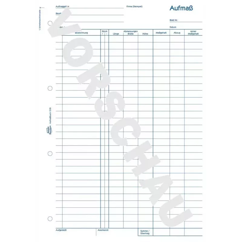 Formulário/livro de contabilidade AVERY 1318