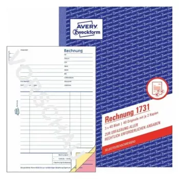 Formulário comercial Avery 1731