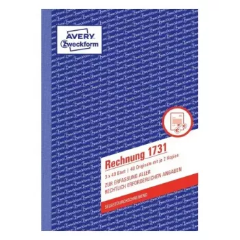 Formulário comercial Avery 1731