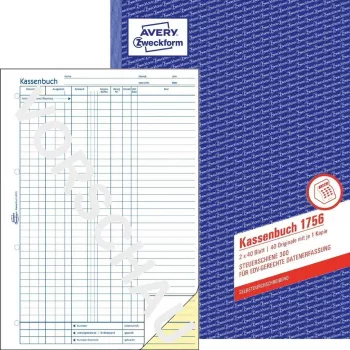 Formulário/livro de contabilidade A4 Avery 1756