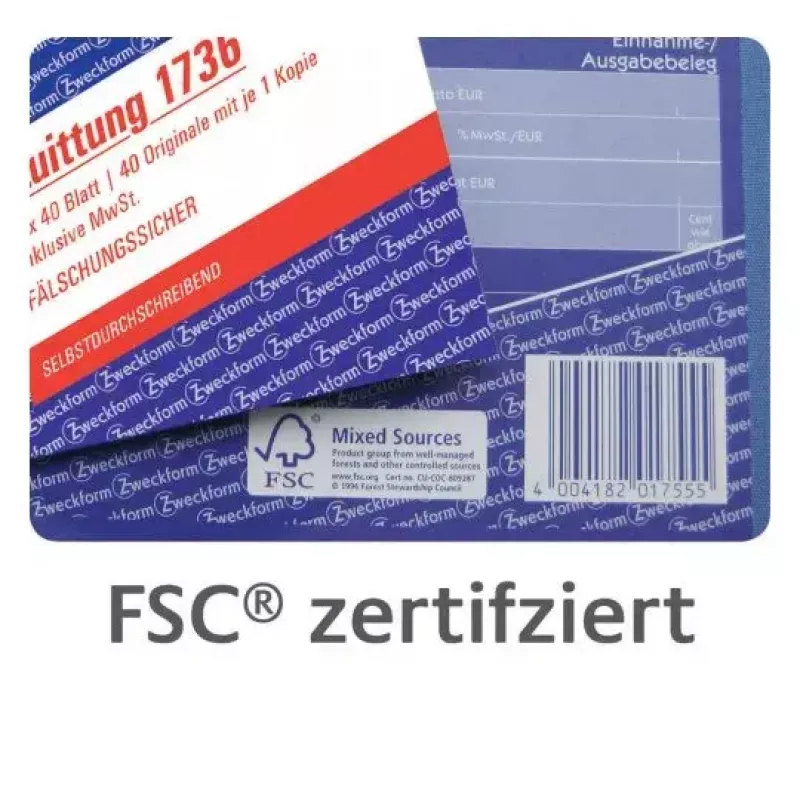 Livro de administração Avery 1770 azul branco