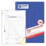 Livro de administração Avery 1770 azul branco