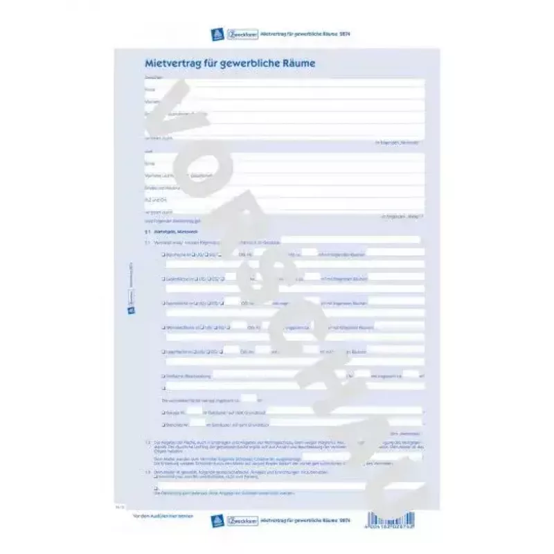 Papel de registo Avery 2874