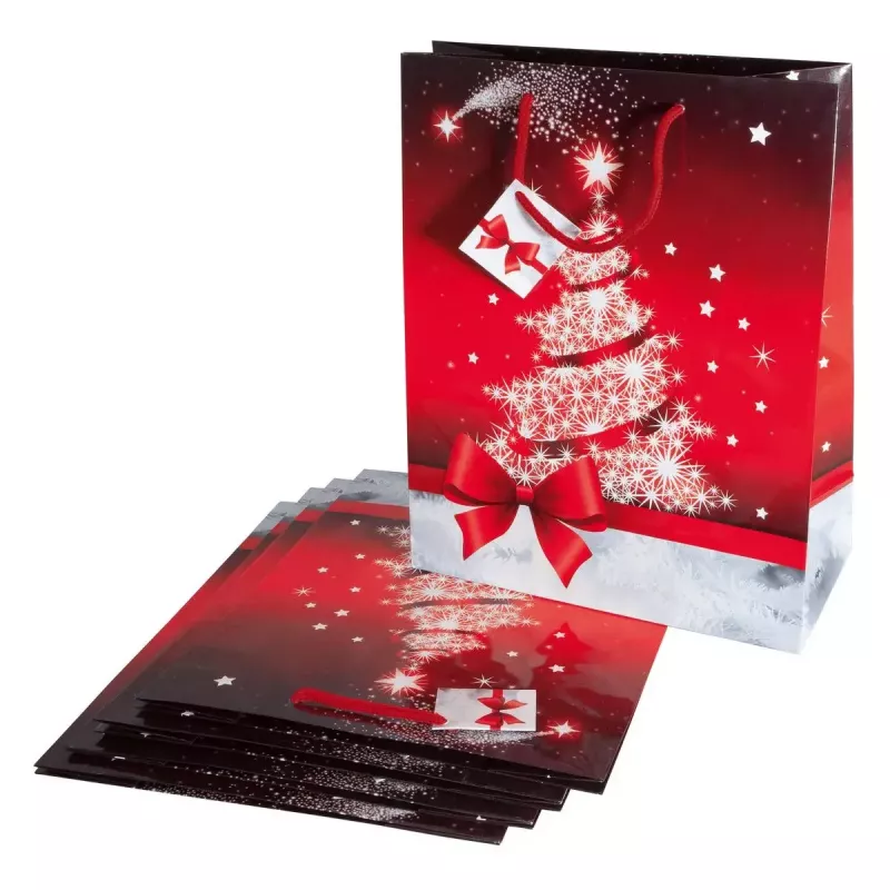 Saco de papel Sigel GT022 Vermelho