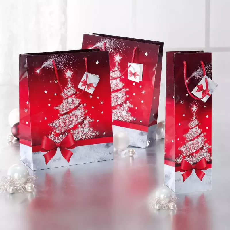 Saco de papel Sigel GT022 Vermelho