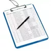 Prancheta Herlitz 11226396 plástico poliestireno azul