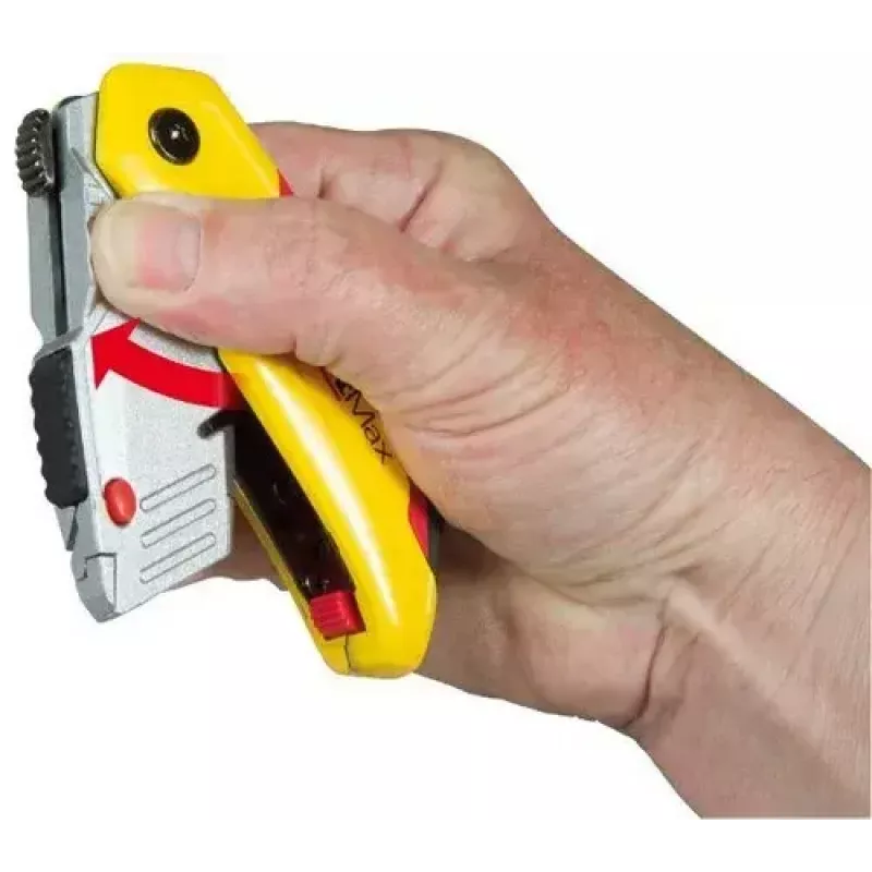 X-ato Stanley 0-10-825 preto metálico amarelo 14 cm lâmina