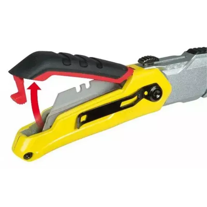 X-ato Stanley 0-10-825 preto metálico amarelo 14 cm lâmina
