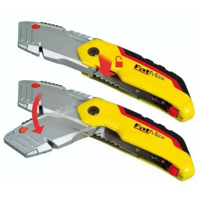 X-ato Stanley 0-10-825 preto metálico amarelo 14 cm lâmina