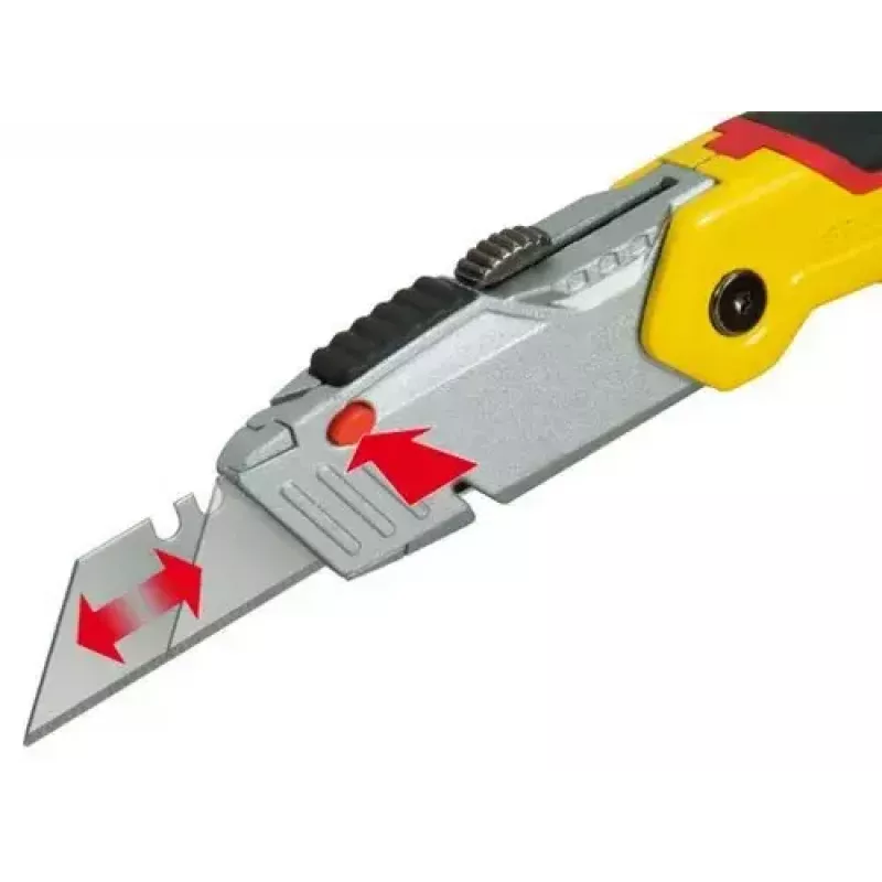 X-ato Stanley 0-10-825 preto metálico amarelo 14 cm lâmina