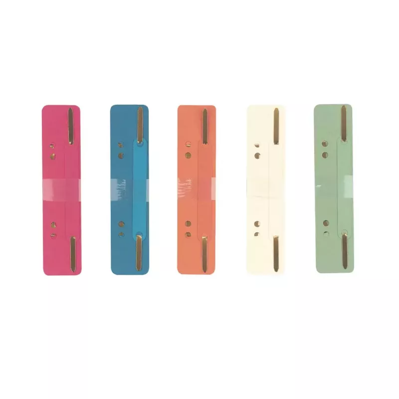 Herlitz tiras de arquivo 34 x 150 mm, cartão reciclado, cores sortidas, 6 x 25 unid.