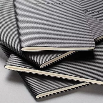 Bloco de notas Sigel CONCEPTUM A5 64 folhas preto