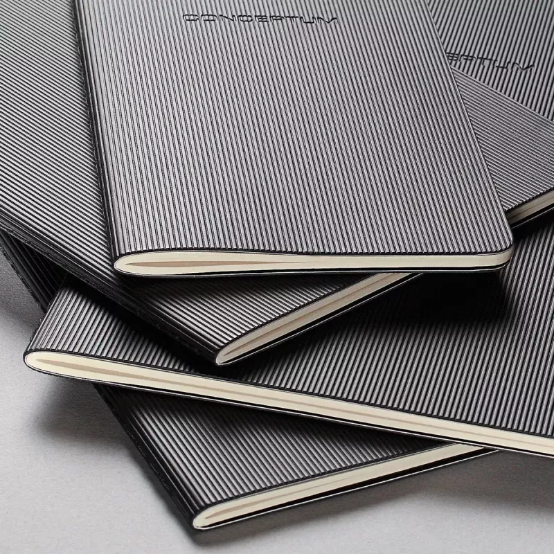Caderno Sigel CONCEPTUM A4 64 folhas preto