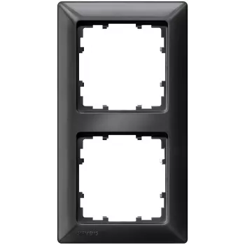 Placa de parede/tampa de interruptor Siemens 5TG25526 carbono, metálico