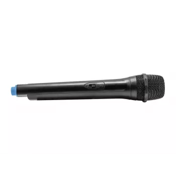 Microfone de palco Omnitronic WAMS-65BT sem fios dinâmico com padrão cardioide