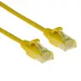 ACT amarelo 3 metros LSZH U/UTP CAT6 cabo de rede slimline para datacenter snagless com fichas RJ45