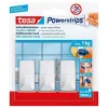 Cabide de toalhas TESA 57072-00000 interior branco 3 unid.