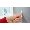 Cabide de toalhas TESA 59781-00000 interior branco 2 unid.