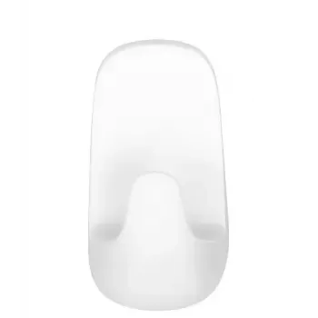 Cabide de toalhas TESA 59781-00000 interior branco 2 unid.