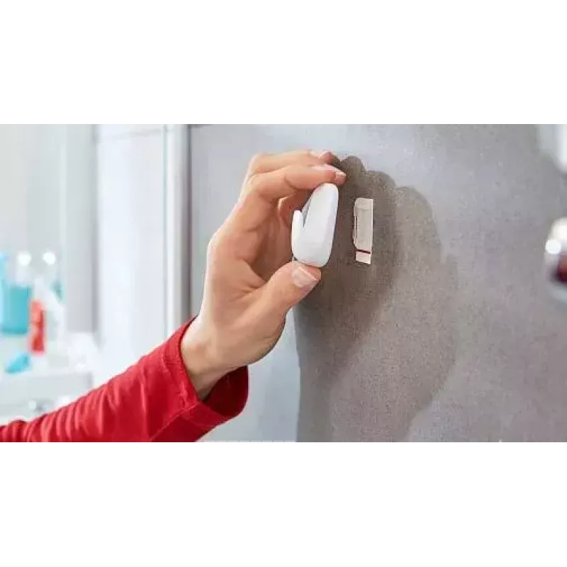 Cabide de toalhas TESA 59782-00000 interior branco 3 unid.