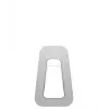 Cabide de toalhas TESA 59783-00000 interior branco 2 unid.