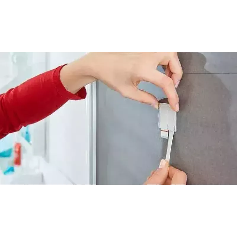 Cabide de toalhas TESA 59785-00000 interior aço inoxidável branco