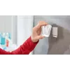 Cabide de toalhas TESA 59785-00000 interior aço inoxidável branco